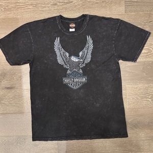 Vintage 90’s Eagle Harley Davidson T-shirt | Gillette, Wyoming